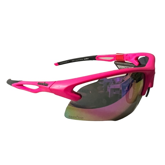 Foster Grant Iron Man Ironflex Hot Pink Sunglasses 100% UVA Protection - Picture 2 of 5